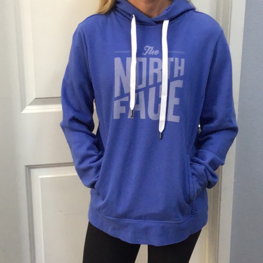 North Face hoodie, size M
